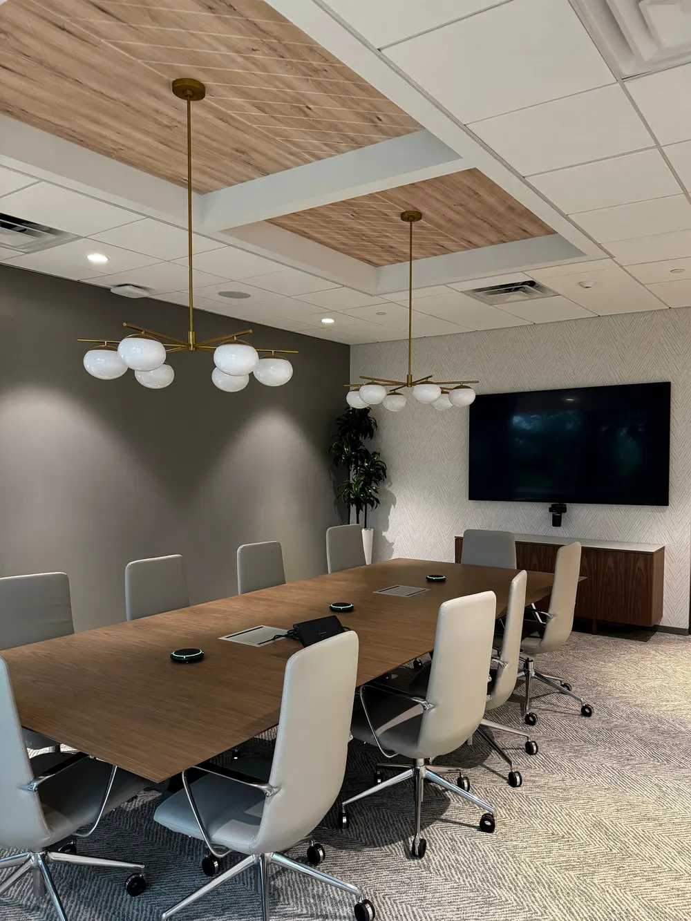 Acoustic ceiling system installation